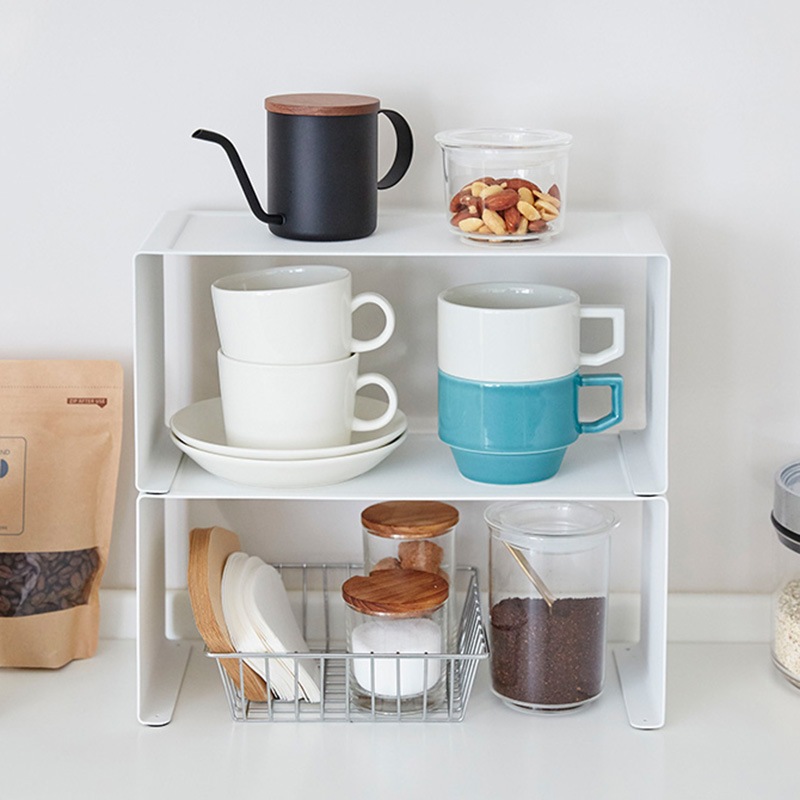 tower タワー キッチンスチール コの字ラック mga-2321