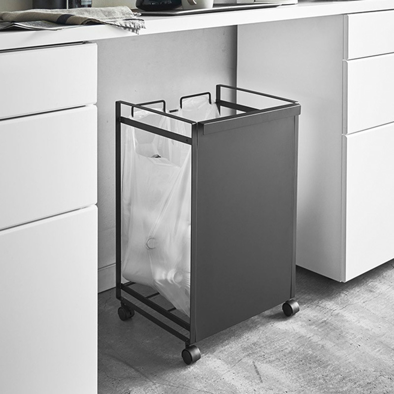 tower タワー 目隠し分別ダストワゴン 2分別 mga-3709