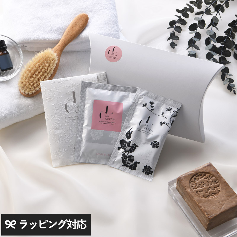 LA CEZEN ラセゼン トライアルセット NR-02939 入浴剤ギフト 母の日/おしゃれ/詰め合わせ/プレゼント/女性/高級/保湿/松田医薬品/母の日 2025 プレゼント ギフト 花以外 実用的 メッセージカード/