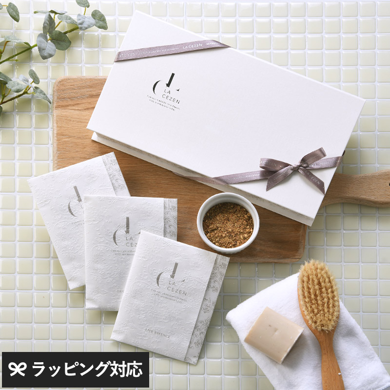 LA CEZEN ラセゼン ライフエッセンス 30g×6包 NR-02936 入浴剤ギフト 母の日/おしゃれ/生薬/プレゼント/女性/高級/冷え症 肩こり/松田医薬品/母の日 2026 プレゼント ギフト 花以外 実用的 メッセージカード/