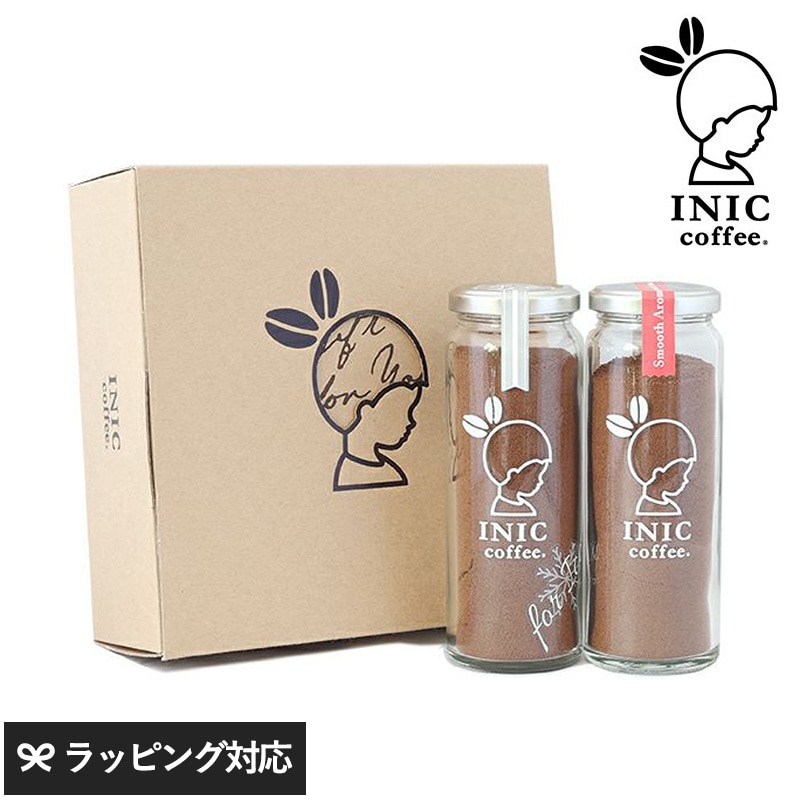 INIC Coffee イニックコーヒー INIC 2Bottle Ice Gift 2ボトルアイスコーヒーギフト NR-03023 コーヒーギフトセット/インスタント/おしゃれ/母の日 2026 プレゼント ギフト 花以外 実用的 メッセージカード/