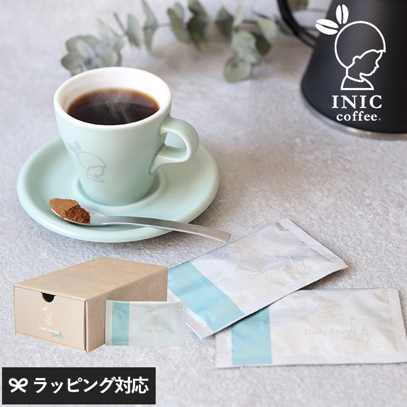 INIC coffee イニックコーヒー デイリーアロマビューティー コラーゲン入りコーヒー 30袋 NR-03056