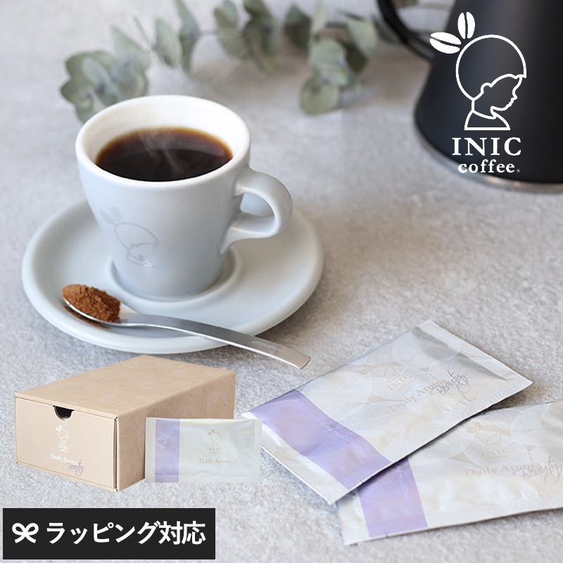 INIC coffee イニックコーヒー デイリーアロマビューティー 鉄分入りコーヒー 30袋 NR-03057