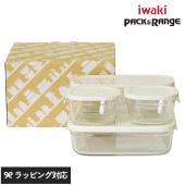 iwaki イワキ パック&レンジ 角型4点セット NR-03354