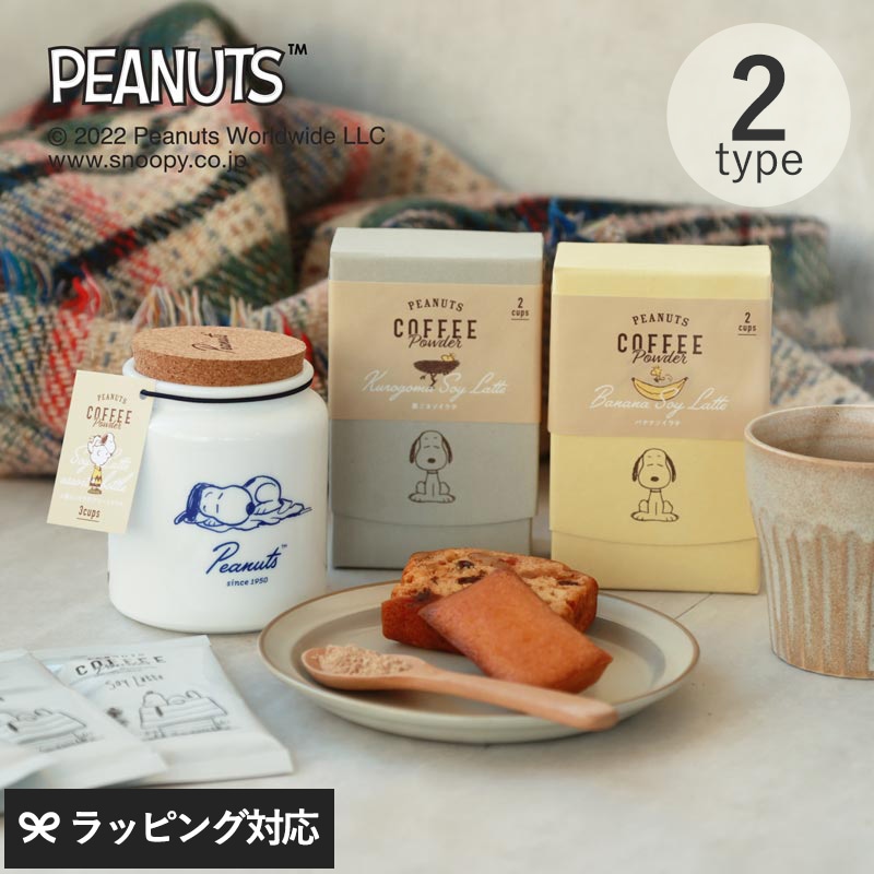 INIC coffee イニックコーヒー PEANUTS coffee Powder ソイラテ 2cups mnr-0613