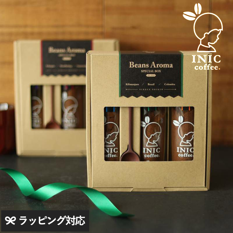 INIC coffee イニックコーヒー Beans Aroma Gift No.2 ビーンズアロマ コーヒーギフト2 NR-03750
