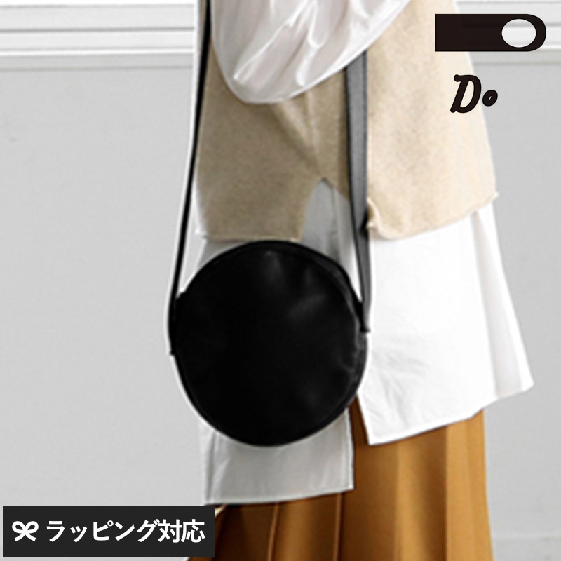 CLASKA DO クラスカ ドー 松澤紀美子さんの MARU ポシェット ブラック NR-03738