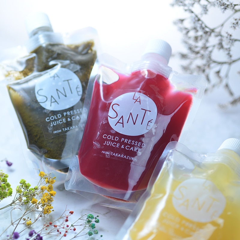 LA SANTE ラ・サンテ コールドプレスジュース 200g 3種×4本 疲労回復・免疫力アップセット
