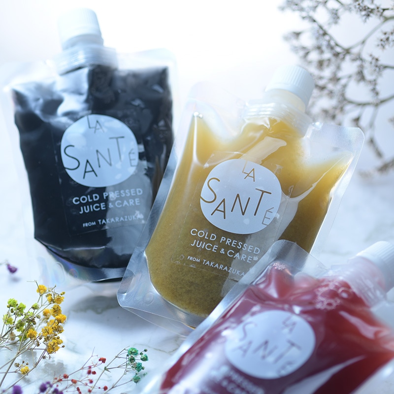 LA SANTE ラ・サンテ コールドプレスジュース 200g 3種×4本 ダイエット・デトックスセット
