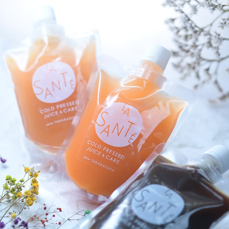 LA SANTE ラ・サンテ コールドプレスジュース 200g 3種×4本 美肌・美容・アンチエイジングセット