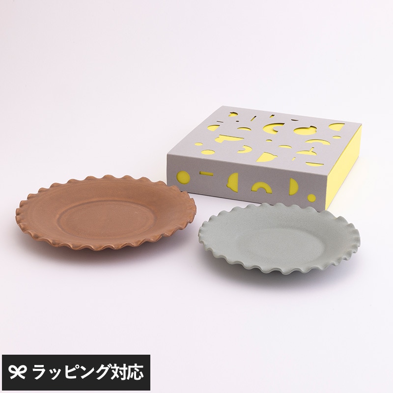 東峰窯 gift フリルプレートセット NR-03912