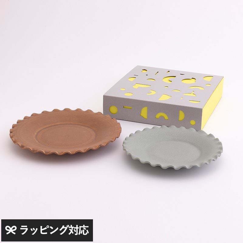 東峰窯 gift フリルプレートセット NR-03912