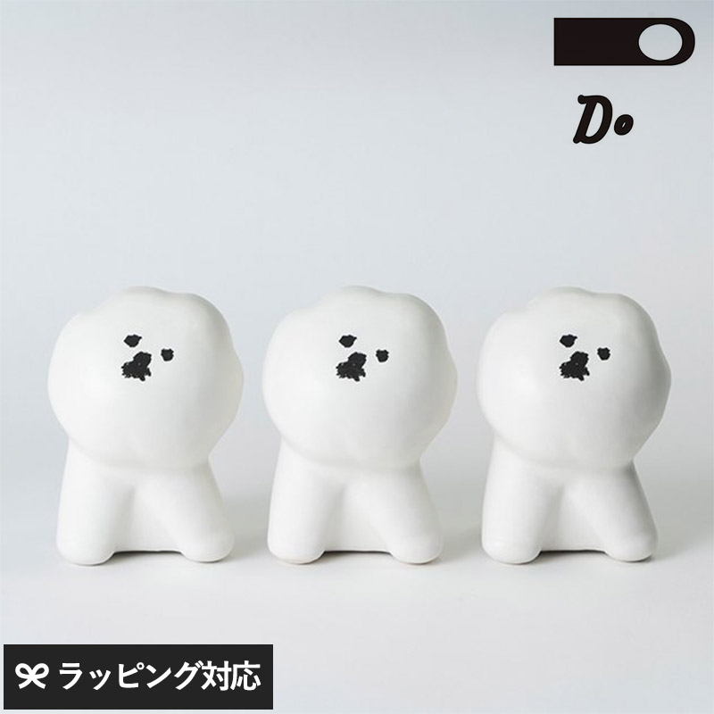 CLASKA DO クラスカ ドー MAMBO セラミックオブジェ NR-03933 インテリア置物/雑貨/オブジェ/かわいい/癒し/ギフト/磁器/白/子犬/