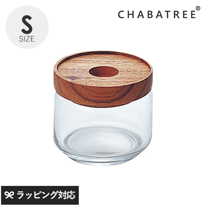 CHABATREE チャバツリー コロンガラスジャー S NR-04058