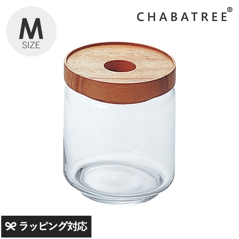 CHABATREE チャバツリー コロンガラスジャー M NR-04059