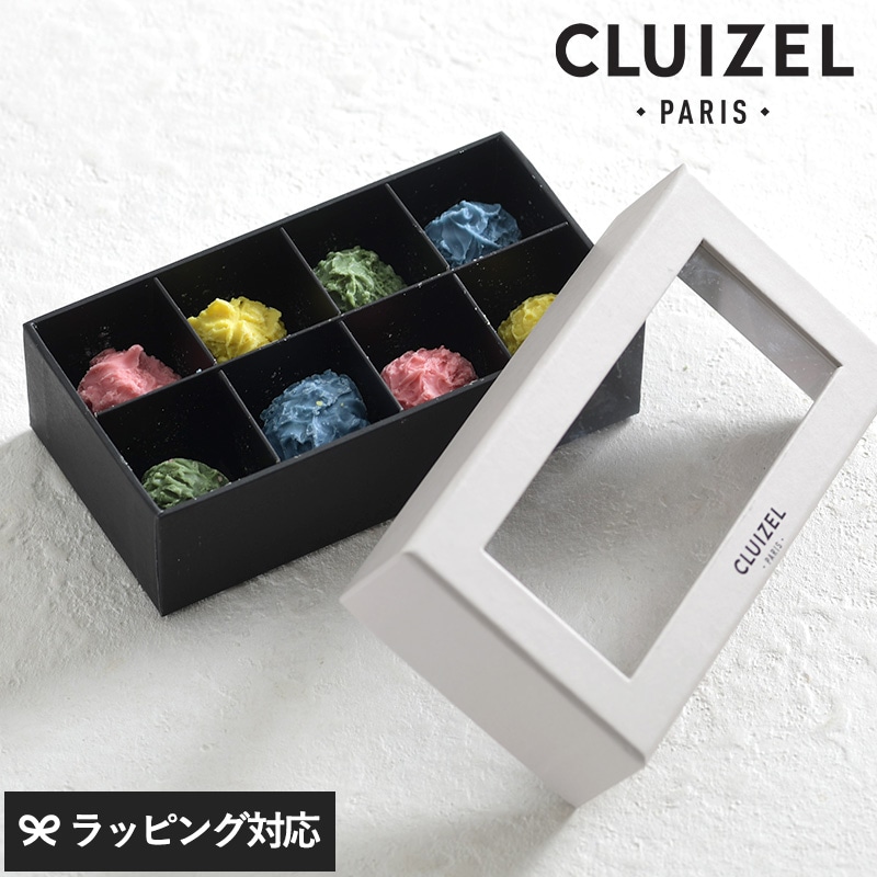 CLUIZEL クルイゼル シャルドン8 NR-04578 チョコレート アソートブランデー/ギフト/チョコレートボックス/バレンタイン ホワイトデー/おしゃれ/かわいい/高級/大人向け お酒入り/フランス/