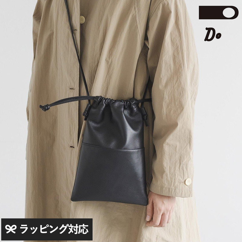 CLASKA DO クラスカ ドー SHEEP LEATHER DRAWSTRING SHOULDER NR-04816 バッグショルダーバッグ/レディース/おしゃれ/レザー/シンプル/巾着/フォーマル/カジュアル/大人かわいい/