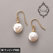 Natully ナチュリー Coin ピアス NR-04874 アクセサリーピアス/レディース/おしゃれ/パール/淡水パール/上品/大人かわいい/コイン型/ギフト プレゼント/