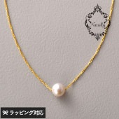 Natully ナチュリー Point ネックレス 38cm NR-04876 アクセサリーネックレス/レディース/おしゃれ/パール/淡水パール/上品/大人かわいい/シンプル/ギフト プレゼント/