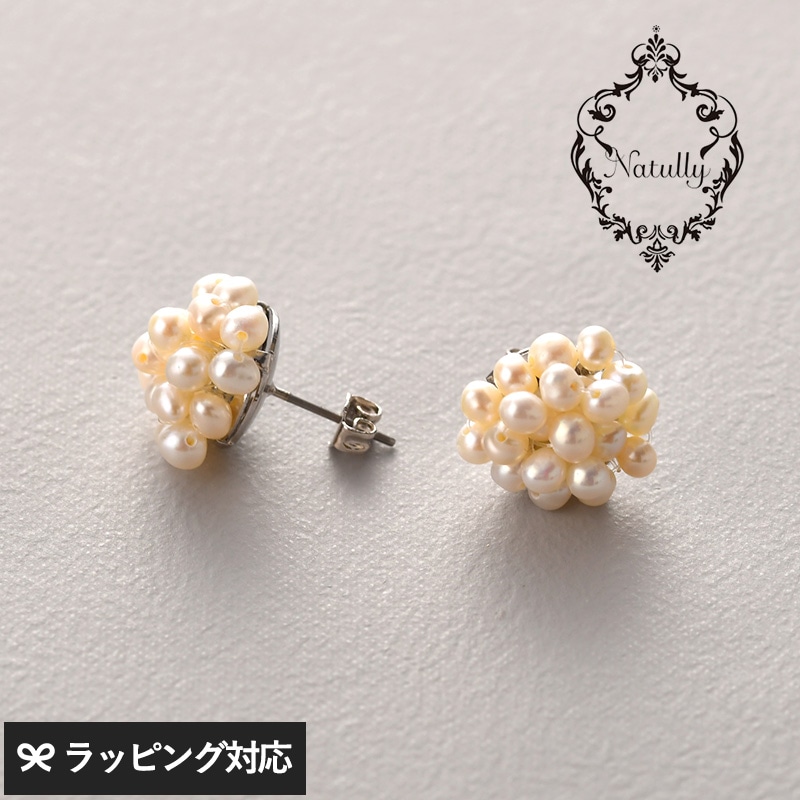 Natully ナチュリー Awa ピアス NR-04880 アクセサリーピアス/レディース/おしゃれ/パール/淡水パール/上品/大人かわいい/女性らしい/ギフト プレゼント/