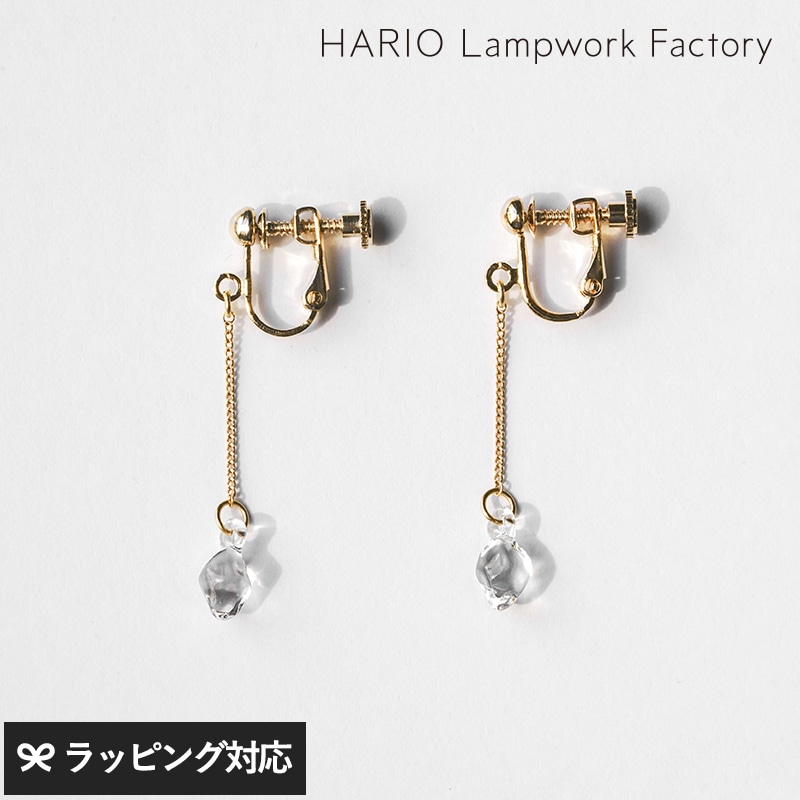 HARIO Lampwork Factory ハリオランプワークファクトリー  イヤリング ジェム アクセサリージュエリー/イヤリング/レディース/ガラス/おしゃれ/日本製/上品/シンプル/ギフト プレゼント/