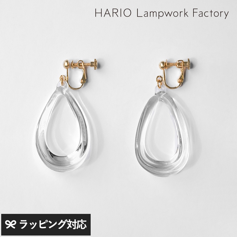 HARIO Lampwork Factory ハリオランプワークファクトリー  イヤリング ペトリコール アクセサリージュエリー/イヤリング/レディース/ガラス/おしゃれ/日本製/上品/シンプル/ギフト プレゼント/