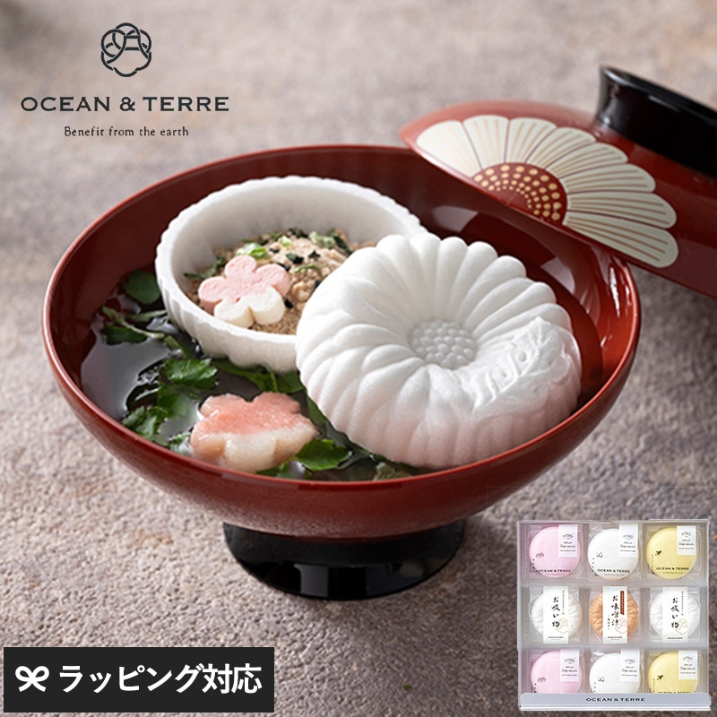 OCEAN ＆ TERRE 最中詰め合わせセットC NR-05151 スープ 野菜スープお吸い物 味噌汁/ギフト ギフトセット/贈り物/おしゃれ/高級/最中 もなか/詰め合わせ/甘いもの以外/内祝い 引き出物 お礼 お返し/