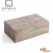 GINGKO ギンコー Flip Click Clock フリップクリッククロック アッシュ GNK030006 置き時計 アラーム スヌーズクロック インテリア おしゃれ