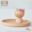 ハローキティ アクセサリースタンド ニチガン HELLO KITTY 木製 雑貨 小物 大人 アクセサリートレー ハローキティ雑貨シリーズ