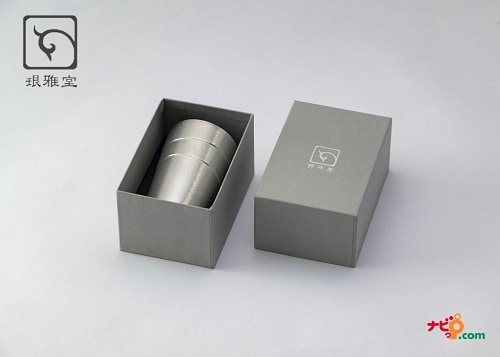 ナガエ 銀雅堂 静波 錫製 ビアグラス ging-128-SOJ ビアグラス 酒器 グラス ビール おちょこ プレゼント