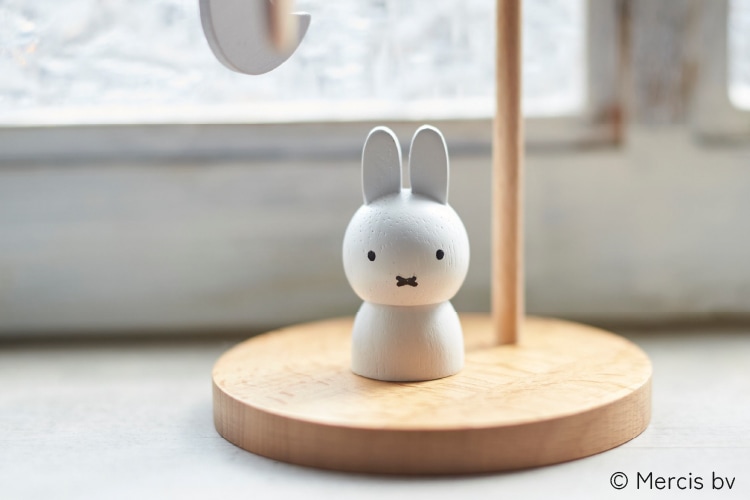 ミッフィー モビール miffy MZ17 ニチガン 木製雑貨 卓上