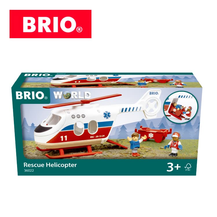 ブリオ 36022 レスキューヘリコプター BRIO
