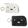 miffy mf リール付きスマートキーポーチ ホワイト ブラック LIC-MF0166 LIC-MF0167
