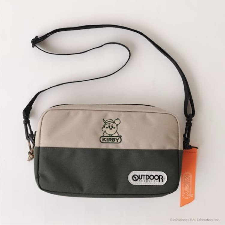 エンスカイ　星のカービィ カービィ ウッドキャンプ OUTDOOR PRODUCTS コラボガジェットポーチ