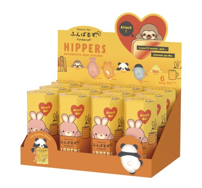 ふんばるず ヒッパーズ アソートボックス 12個入り HIP67005assort
