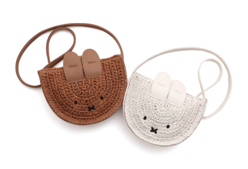 miffy バッグ 70周年 アイボリー ブラウン S366015