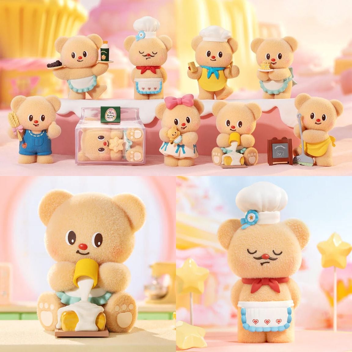 Butterbear バターベア マイ バタリー ベーカリー シリーズ ブラインドボックス 8個入りBOX