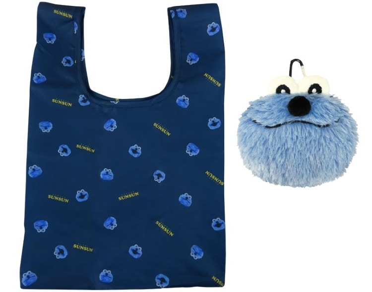 パペットスンスン ポーチ付きエコバッグ PS-9420
