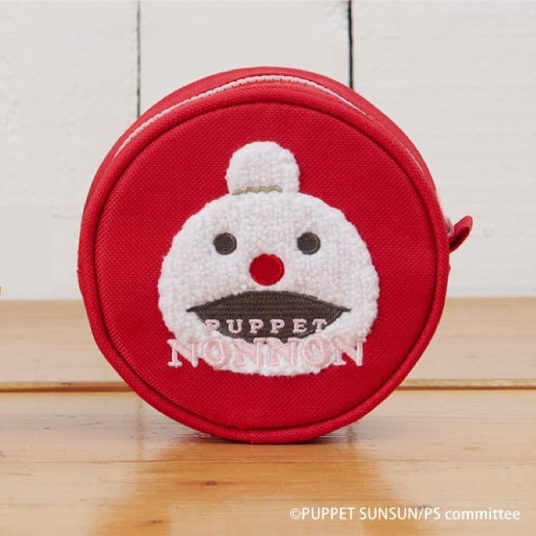 エンスカイ パペットスンスン まるポーチ ノンノン