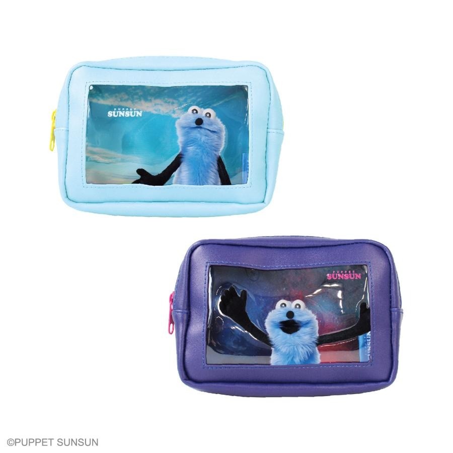 パペットスンスン スクエアレイヤーポーチ