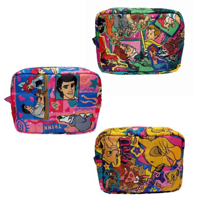 スモールプラネット ディズニー ノスタルジカ 総柄 キルティングポーチ