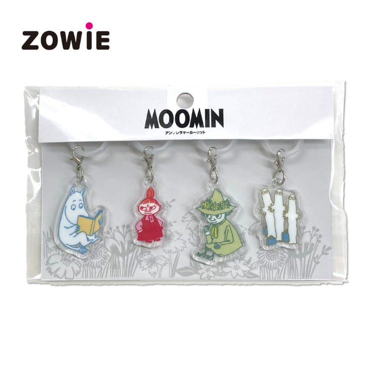 ZOWIE ムーミン アンブレラマーカー 4個セット