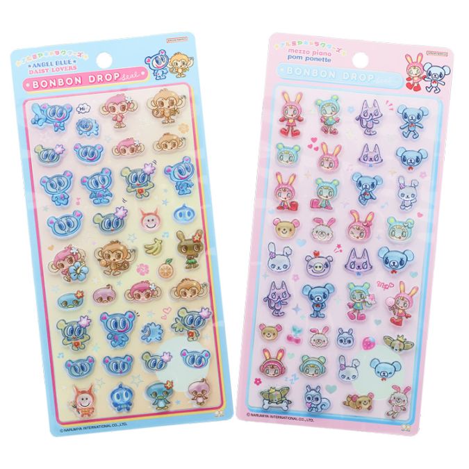 [正規品] サンスター文具 ボンボンドロップシール ナルミヤキャラクターズ 2種セット