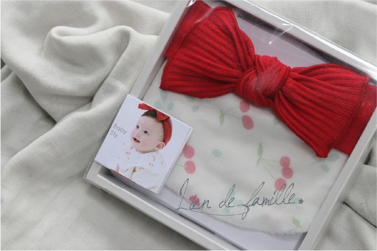 スタイ＆ヘアバンドセット メッセージシリーズ リヤンドファミーユ