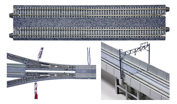 KATO Nゲージ 鉄道模型 V11 複線線路セット(R414/381) 20-870 | すべて