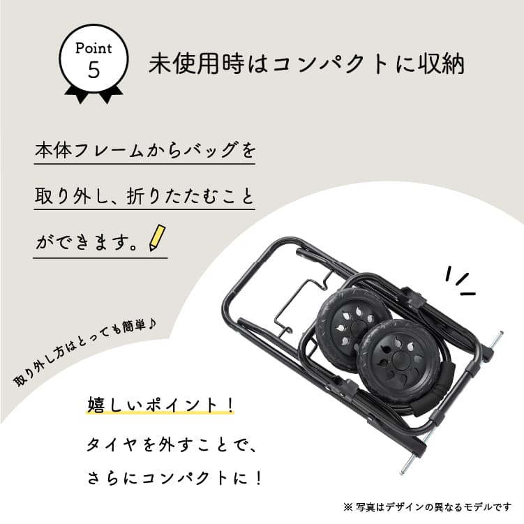 cocoro ココロ ショッピングカート ヘイリー トートカート グレー 502532