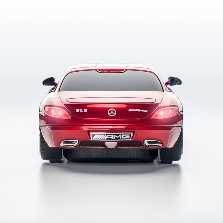 PC用無線マウス メルセデス・ベンツ SLS AMG サファイアレッド