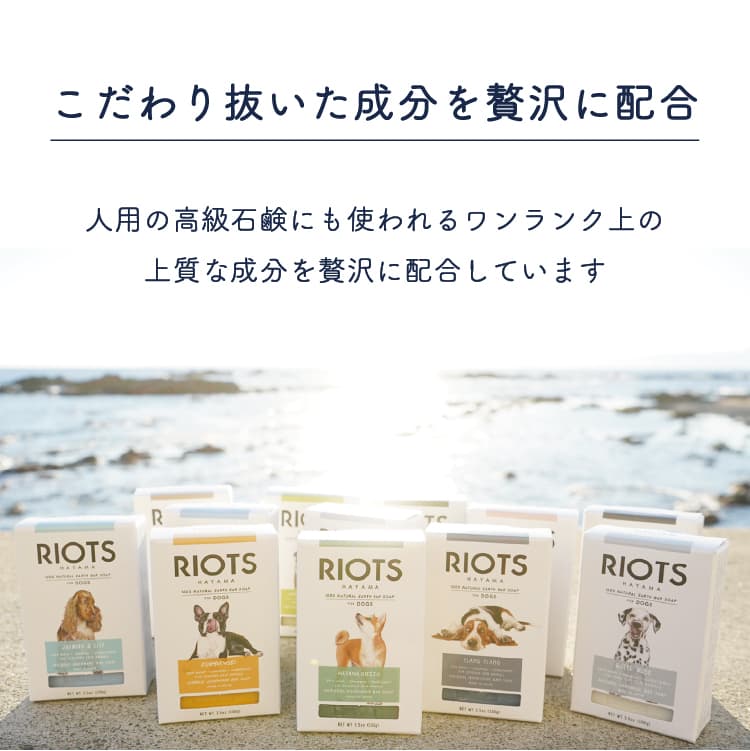 RIOTS ペット用石鹸 リオッツ