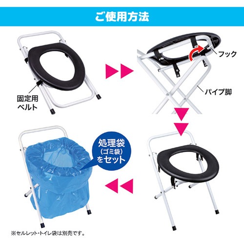セルレット NEW簡易便座 870324