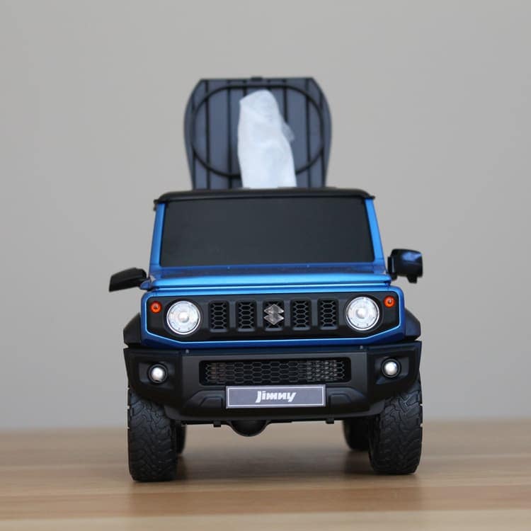ウェットティッシュケース スズキ ジムニー シエラ ブリスクブルーメタリック ウェットティッシュケース ジムニーシエラ ブリスクブルー